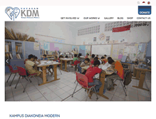 Tablet Screenshot of kdm.or.id